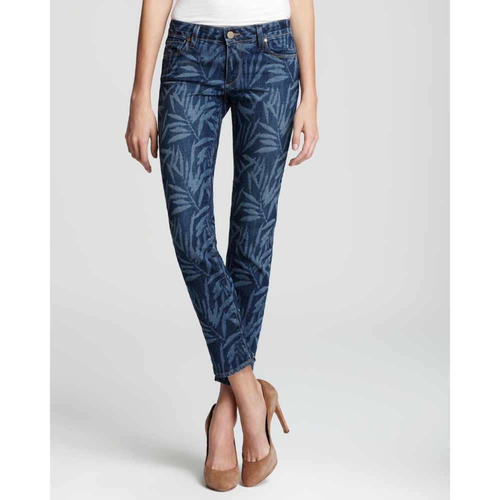 Paige skyline ankle peg jeans in‎ laser bamboo
